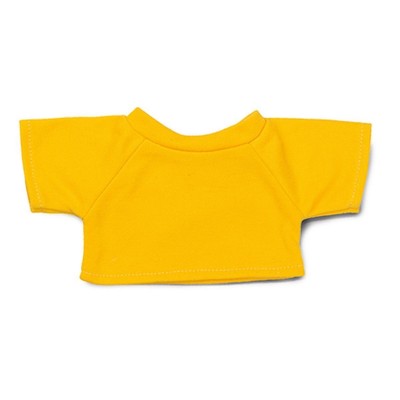 Gadget Mini-t-shirt colore yellow taglia UNICA