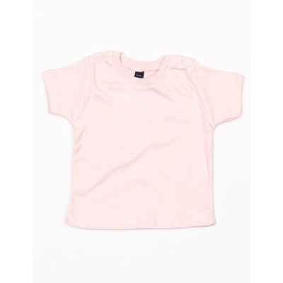 T-Shirt Organic Baby colore powder pink taglia 3/6