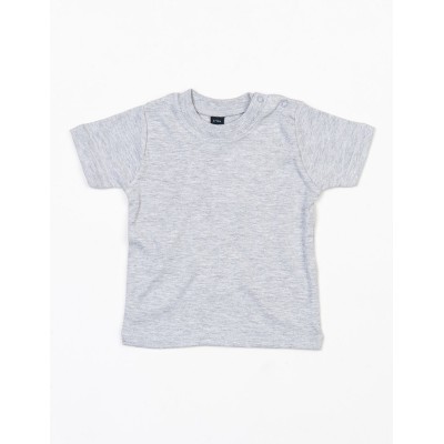 T-Shirt Organic Baby colore light grey melange taglia 3/6