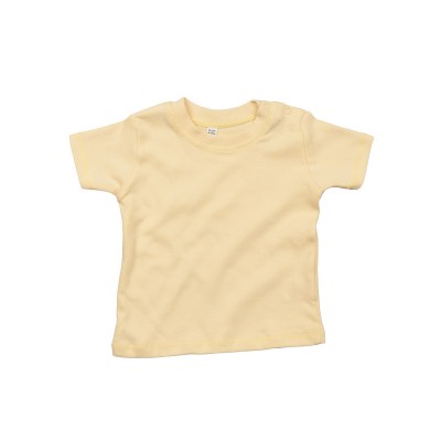 T-Shirt Organic Baby colore soft yellow taglia 3/6