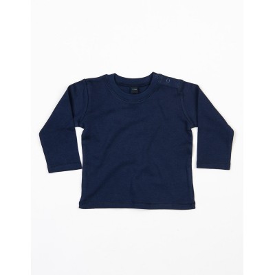 T-Shirt Baby Long Sleeve T colore nautical navy taglia 3/6