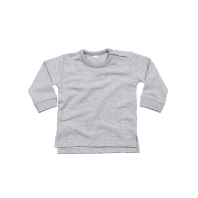 Felpe Baby Sweatshirt colore heather grey melange taglia 6/12