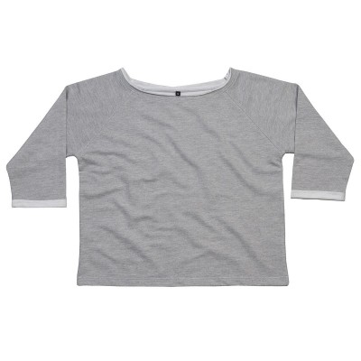 Felpe Flash Dance Sweat colore heather grey melange taglia S