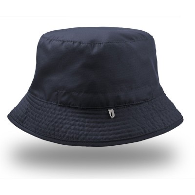 Cappelli Bucket Pocket colore navy-grey taglia UNICA