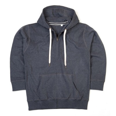 Felpe Men's Superstar Zip Through Hoodie colore charcoal grey melange taglia S