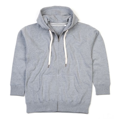 Felpe Men's Superstar Zip Through Hoodie colore heather grey melange taglia S