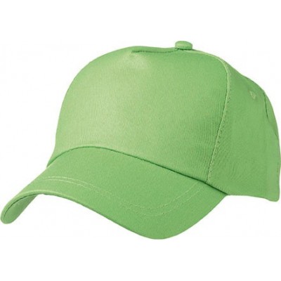Cappelli 5 Panel Promo Cap Lightly Laminated colore lime-green taglia UNICA