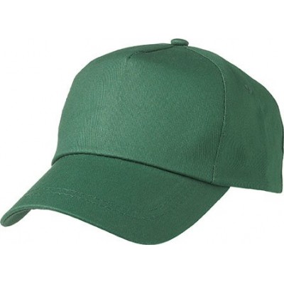 Cappelli 5 Panel Promo Cap Lightly Laminated colore dark-green taglia UNICA
