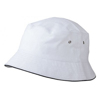 Cappelli Fisherman Piping Hat colore white/navy taglia S/M