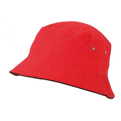 Cappelli Fisherman Piping Hat colore red/black taglia S/M
