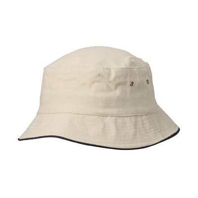 Cappelli Fisherman Piping Hat for Kids colore natural/navy taglia UNICA