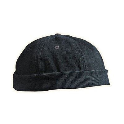 Cappelli 6 Panel Chef Cap colore black taglia UNICA