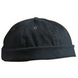 Cappelli 6 Panel Chef Cap colore black taglia UNICA