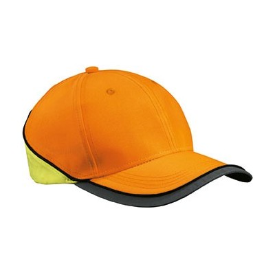 Cappelli Neon-Reflex-Cap colore neon-orange/neon-yellow taglia UNICA