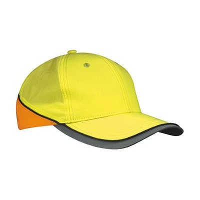 Cappelli Neon-Reflex-Cap colore neon-yellow/neon-orange taglia UNICA