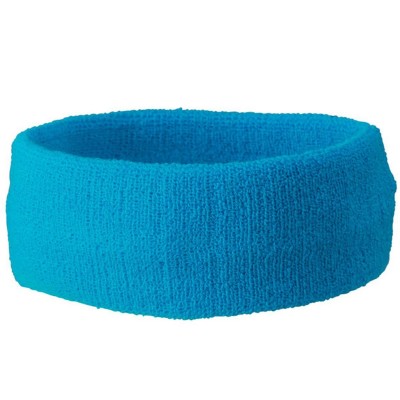 Spugna Terry Headband colore turquoise taglia UNICA