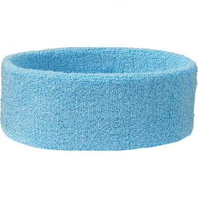 Spugna Terry Headband colore light-blue taglia UNICA