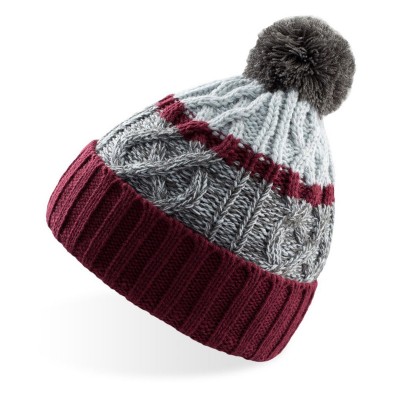 Cappelli Cool colore bordeaux-grey taglia UNICA