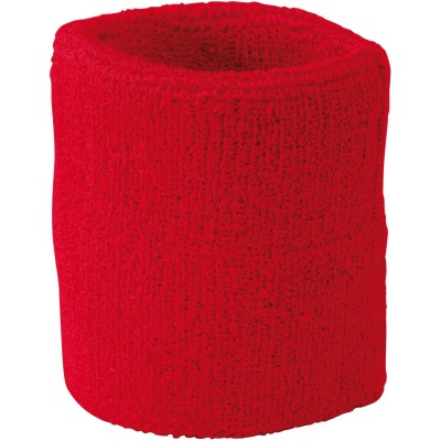 Spugna Terry Wristband colore red taglia UNICA