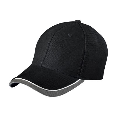 Cappelli Half-Pipe Sandwich Cap colore black/white/light-grey taglia UNICA
