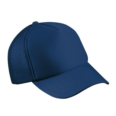 Cappelli 5 Panel Polyester Mesh Cap colore navy taglia UNICA