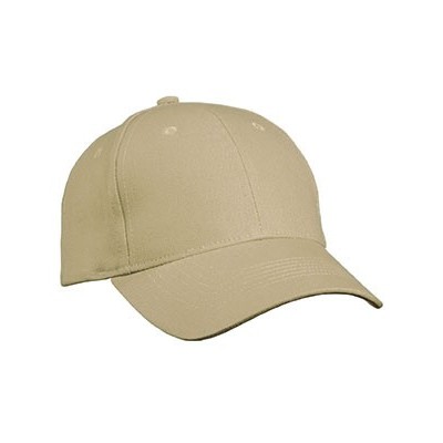Cappelli 6 Panel Cap Heavy Cotton colore beige taglia UNICA