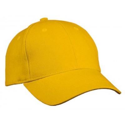Cappelli 6 Panel Cap Heavy Cotton colore gold-yellow taglia UNICA