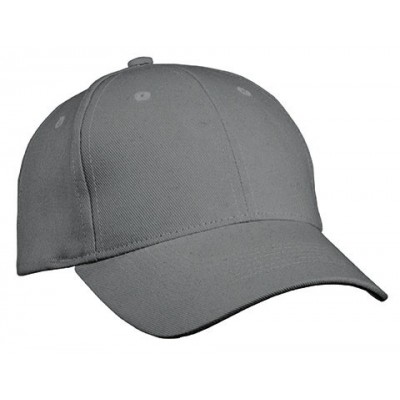 Cappelli 6 Panel Cap Heavy Cotton colore dark-grey taglia UNICA