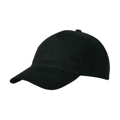 Cappelli 5 Panel Cap Heavy Cotton colore black taglia UNICA