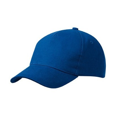 Cappelli 5 Panel Cap Heavy Cotton colore royal taglia UNICA