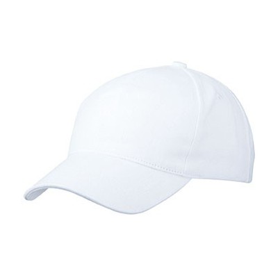 Cappelli 5 Panel Cap Heavy Cotton colore white taglia UNICA