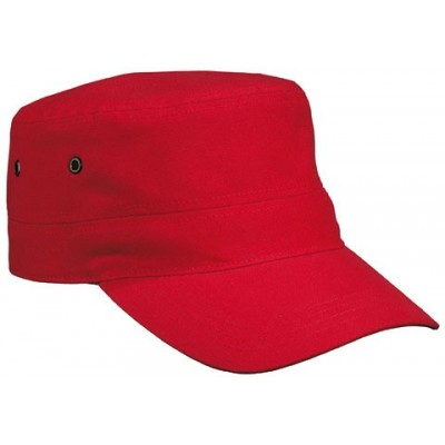 Cappelli Military Cap colore red taglia UNICA