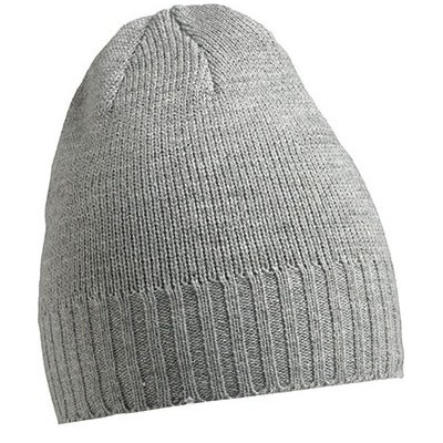 Cappelli Rib-Beanie colore light-grey-melange taglia UNICA