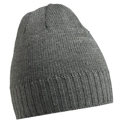 Cappelli Rib-Beanie colore dark-grey melange taglia UNICA
