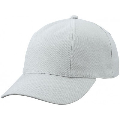 Cappelli Turned 6 Panel Cap Laminated colore light-grey taglia UNICA