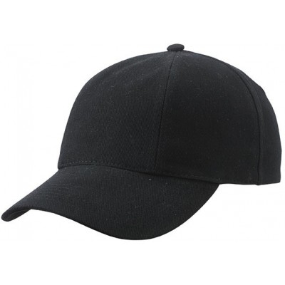 Cappelli Turned 6 Panel Cap Laminated colore black taglia UNICA