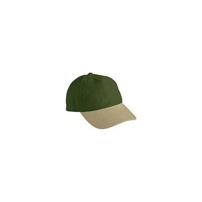 Cappelli 6 Panel Raver Cap colore olive/beige taglia UNICA