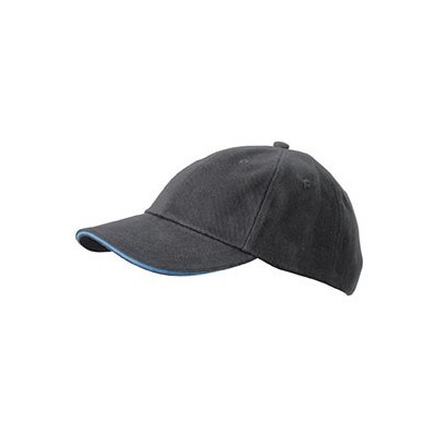 Cappelli 6 Panel Raver Sandwich Cap colore graphite/aqua taglia UNICA