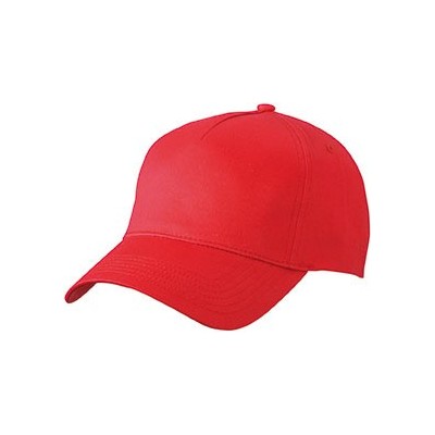 Cappelli 5 Panel Cap colore red taglia UNICA