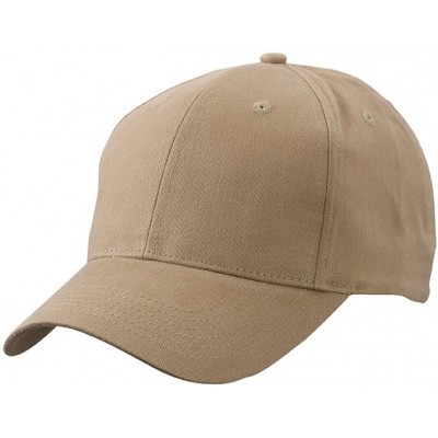 Cappelli Brushed 6 Panel Cap colore beige taglia UNICA