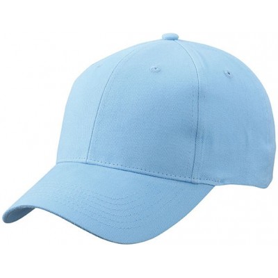 Cappelli Brushed 6 Panel Cap colore light-blue taglia UNICA