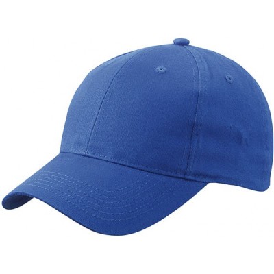 Cappelli Brushed 6 Panel Cap colore royal taglia UNICA