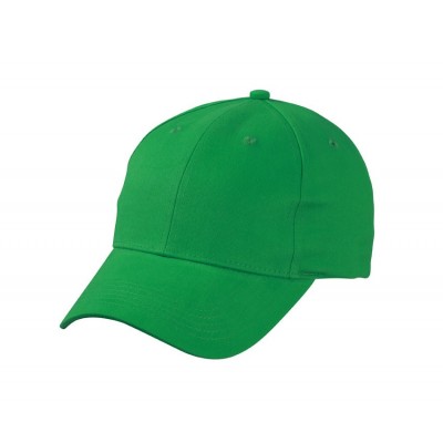 Cappelli Brushed 6 Panel Cap colore fern-green taglia UNICA