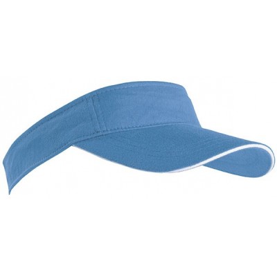 Cappelli Sandwich Sunvisor colore light-blue/white taglia UNICA