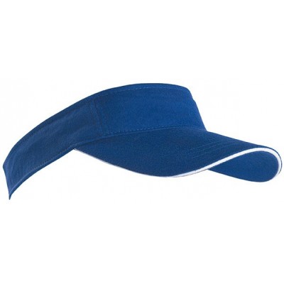 Cappelli Sandwich Sunvisor colore royal/white taglia UNICA