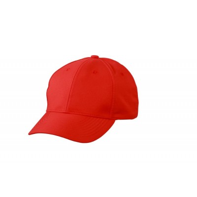 Cappelli 6 Panel Polyester Peach Cap colore tomato taglia UNICA