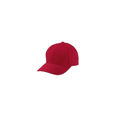 Cappelli 6 Panel Polyester Peach Cap colore red taglia UNICA