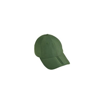 Cappelli 6 Panel Pack-a-Cap colore dark-green taglia UNICA