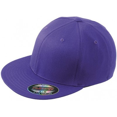 Cappelli Flexfit® Flat Peak Cap colore purple taglia S/M