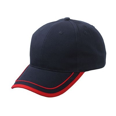 Cappelli 6 Panel Piping Cap colore navy/red taglia UNICA